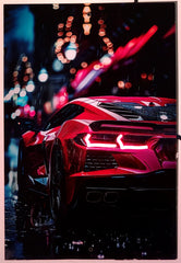 Chevrolet Neon Car Poster second image