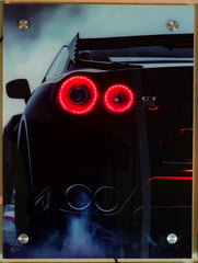 Nissan GTR Neon Car Poster second image