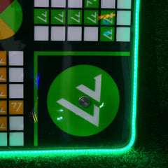 Green Neon Premium Acrylic Glass Shinny Ludo (Copy) second image