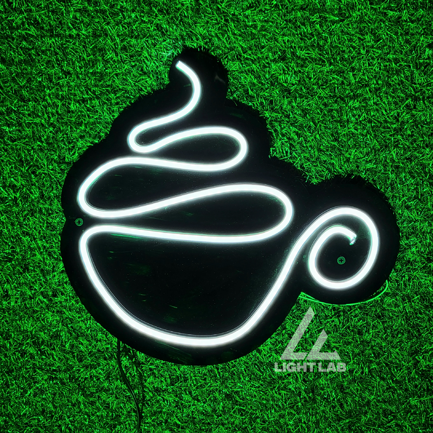 Neon Cup Sign – LED Coffee/Tea Cup Wall Art for Kitchens & Cafes | LIGHT LAB