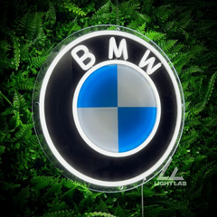 BMW Neon Sign – LED Garage Wall Light for Car Enthusiasts