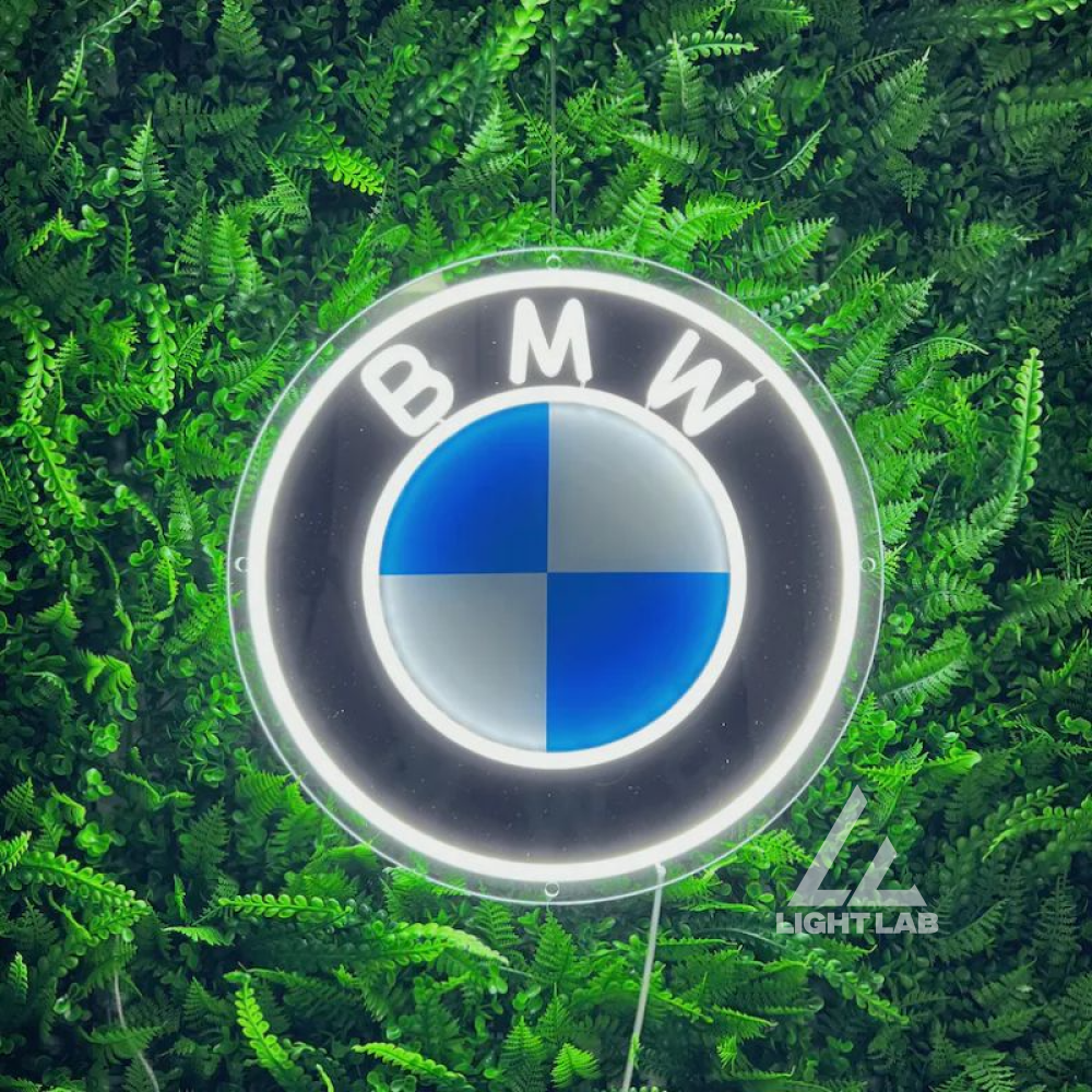 BMW Neon Sign Garage Led Light Neon Sign UV Neon