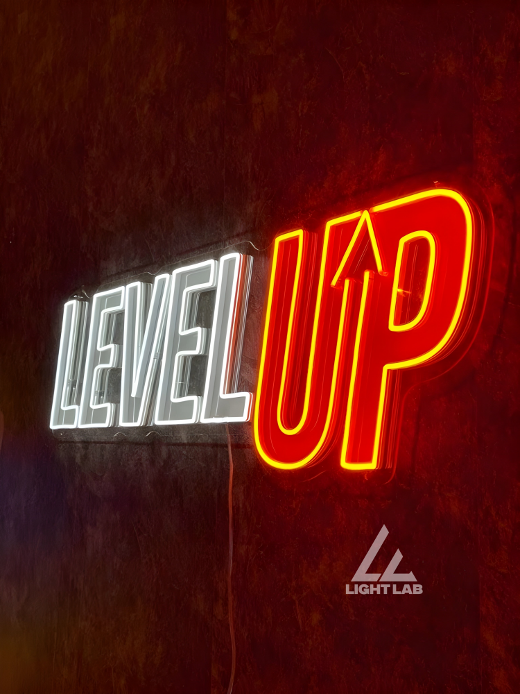 Level Up UV Print LED | Neon Sign UV Neon