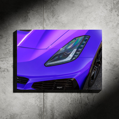 Chevrolet C7 ZR1 NEON Poster (White LED) - Première Edition second image