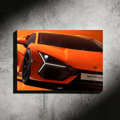 Lamborghini REVUELTO NEON Poster (white LED) - Première Edition second image