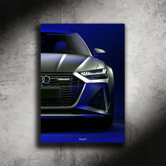 Audi RS6 NEON Poster (White LED) - First Edition second image
