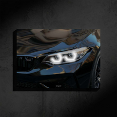 BMW M2 Competition NEON Poster (White LED) - Fan Edition