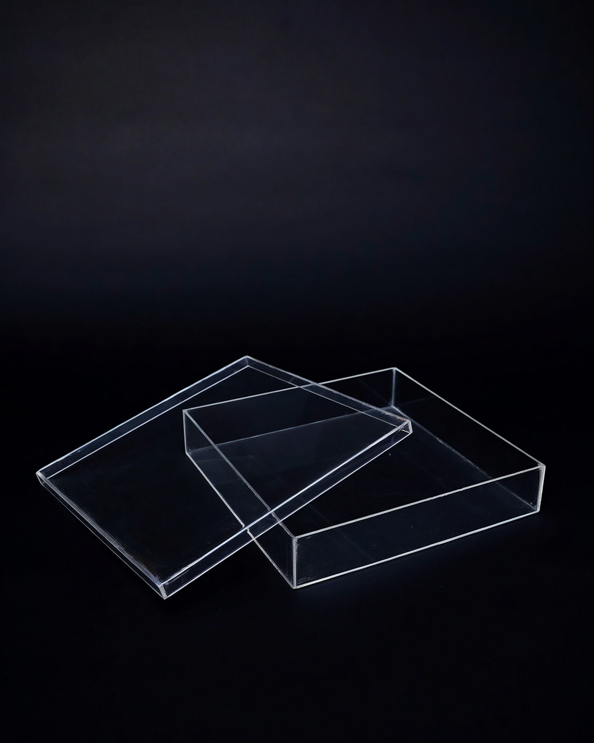 Crystal Clear Cube Acrylic Box