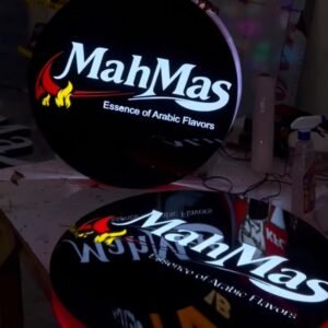 3D BACKLIT ACRYLIC BOX